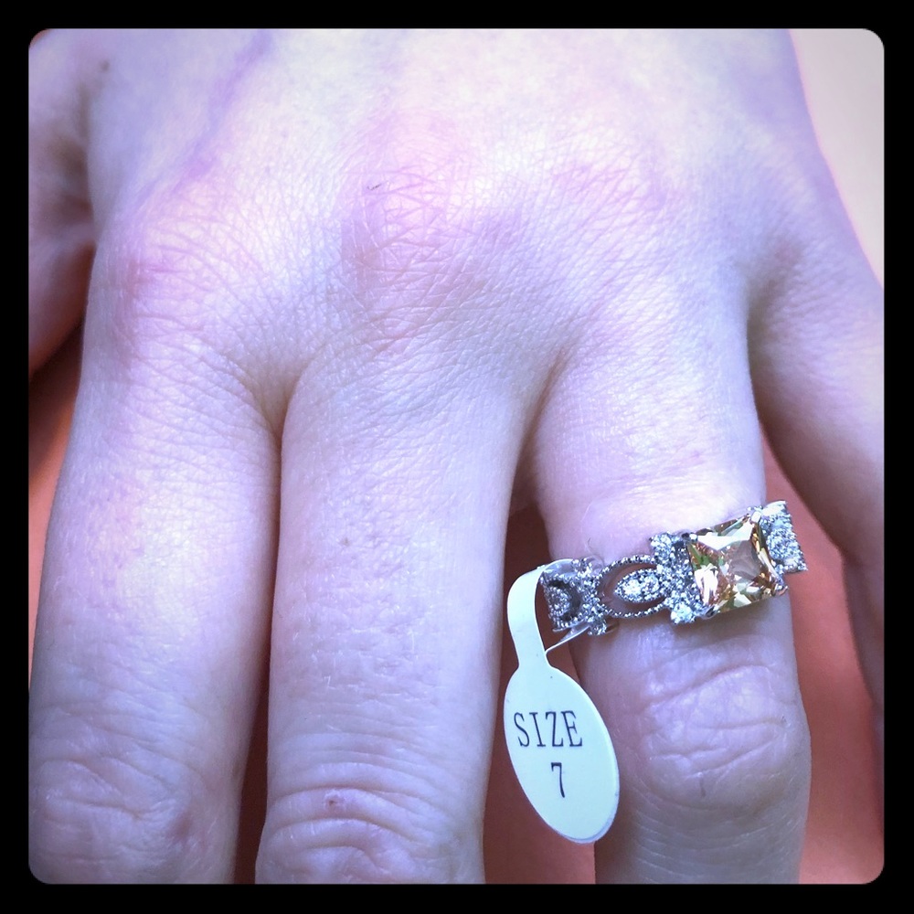 Orange ring size 7
